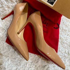 Christian Louboutin Pigalle 85mm 39.5 Nude